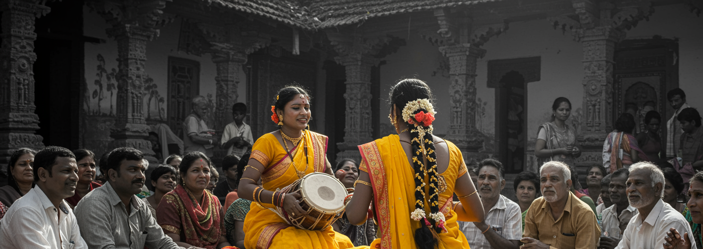 Using Virtual Reality (VR) for experiencing Indian folk traditions with immersive media